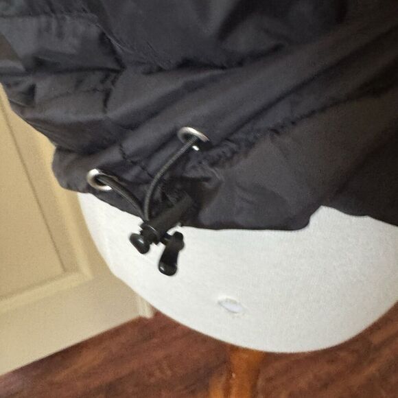 Sams Club Employee Vest Medium Black Embroidered Uniform Pockets Quilted Women - Picture 3 of 16